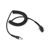 Rugged Radios Icom Bolt On Handheld Radio - Headset Coil Cord CC-ICOM-B