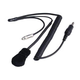 Rugged Radios IMSA 4C Wired Helmet Kit with Mic, 3.5mm Ear Bud Jack, and Coil Cord HK-IFC