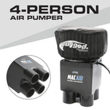 Rugged Radios MAC Air 4-Person Helmet Air Pumper (Pumper Only) MAC-4P