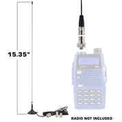 Rugged Radios Magnetic Mount Dual Band Antenna for Rugged Handheld Radios R1, RDH-X, V3, RDH-16, RH-5R DB-RH-MAG