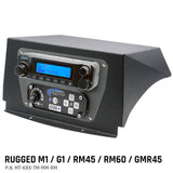 Rugged Radios Kawasaki KRX Multi-Mount Kit - Top Mount - for Rugged UTV Intercoms and Radios