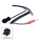 Rugged Radios NASCAR 3C Wired Helmet Kit with Mic, 3.5mm Earbud Jack & Coil Cord HK-NFC
