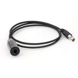 Rugged Radios Push to Talk (PTT) 3 Ft. Adapter for PTT-HM-QD and PTT-VM-QD PTT-CS-3-QD