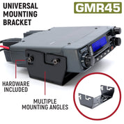 Rugged Radios Radio Kit - GMR45 High Power GMRS Band Mobile Radio with Antenna RK-GMR45