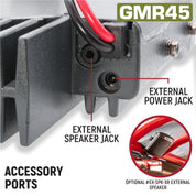 Rugged Radios Radio Kit - GMR45 High Power GMRS Band Mobile Radio with Antenna RK-GMR45