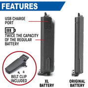 Rugged Radios RDH-16 Handheld Radio High Capacity Battery BAT-RDH16-XL