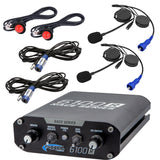 Rugged Radios RRP6100 2 Person Race Intercom System with Helmet Kits