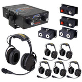 Rugged Radios Fire Safety Industrial Dual Radio Intercom 6 Place Kit with RRP800 800-6P-OTH