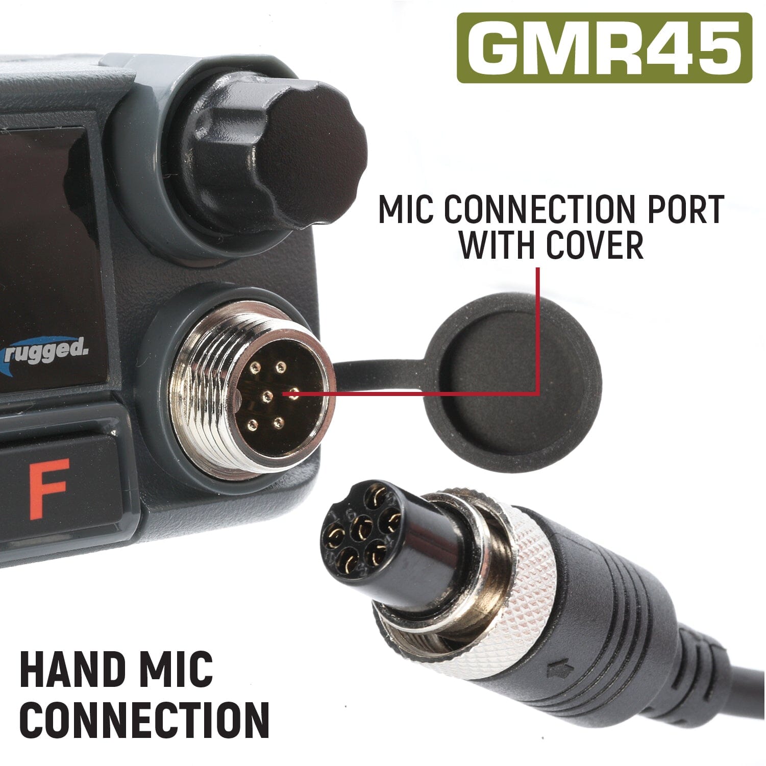 Rugged Radios Rugged GMR45 High Power GMRS Mobile Radio GMR45