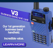 Rugged Radios Rugged V3 Business Band Handheld Radio - Analog Only V3