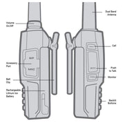 Rugged Radios Rugged V3 Business Band Handheld Radio - Analog Only V3