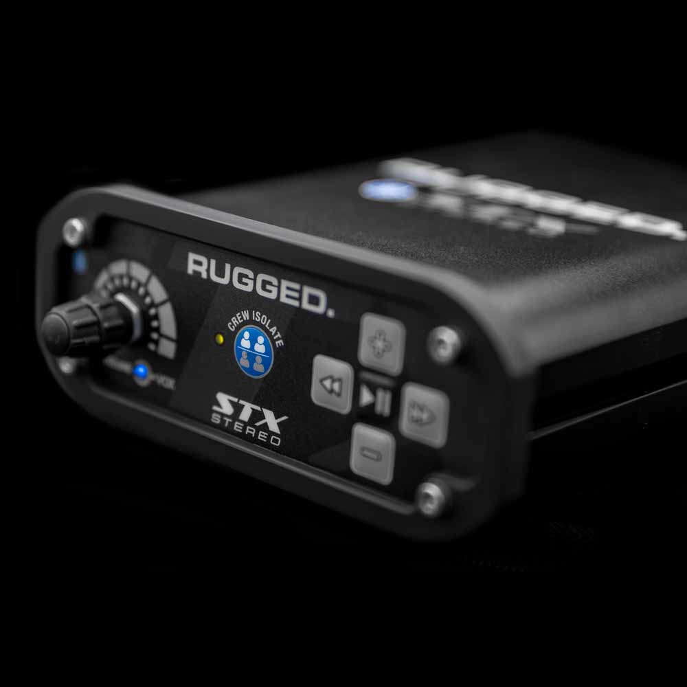 Rugged Radios STX STEREO High Fidelity Bluetooth Intercom RRP-STX