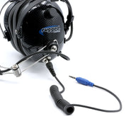 Rugged Radios SUPER SPORT Coil Cord Adaptor Cable to 5-pin Headset CC-SPORT-5PF