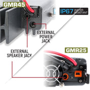 Rugged Radios Toyota Tacoma, 4Runner, Lexus Two-Way GMRS Mobile Radio Kit