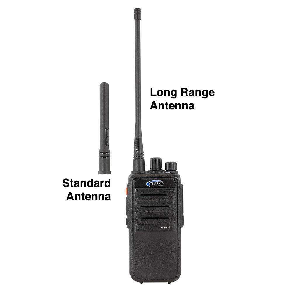 Rugged Radios UHF Long Range Antenna for RDH 16 Digital Radio UHF-DUCKY-RDH