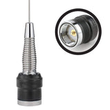 Rugged Radios UHF & VHF Wide Band 1/4 Wave Antenna with Spring (132 - 525 MHz) WB-1/4W-HD