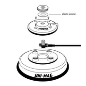 Rugged Radios UNI-MAG Universal NMO or Magnetic Antenna Mount UNI-MAG