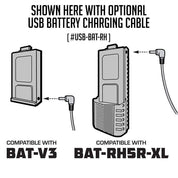 Rugged Radios V3 Replacement Battery with 12v Charge Port BAT-V3