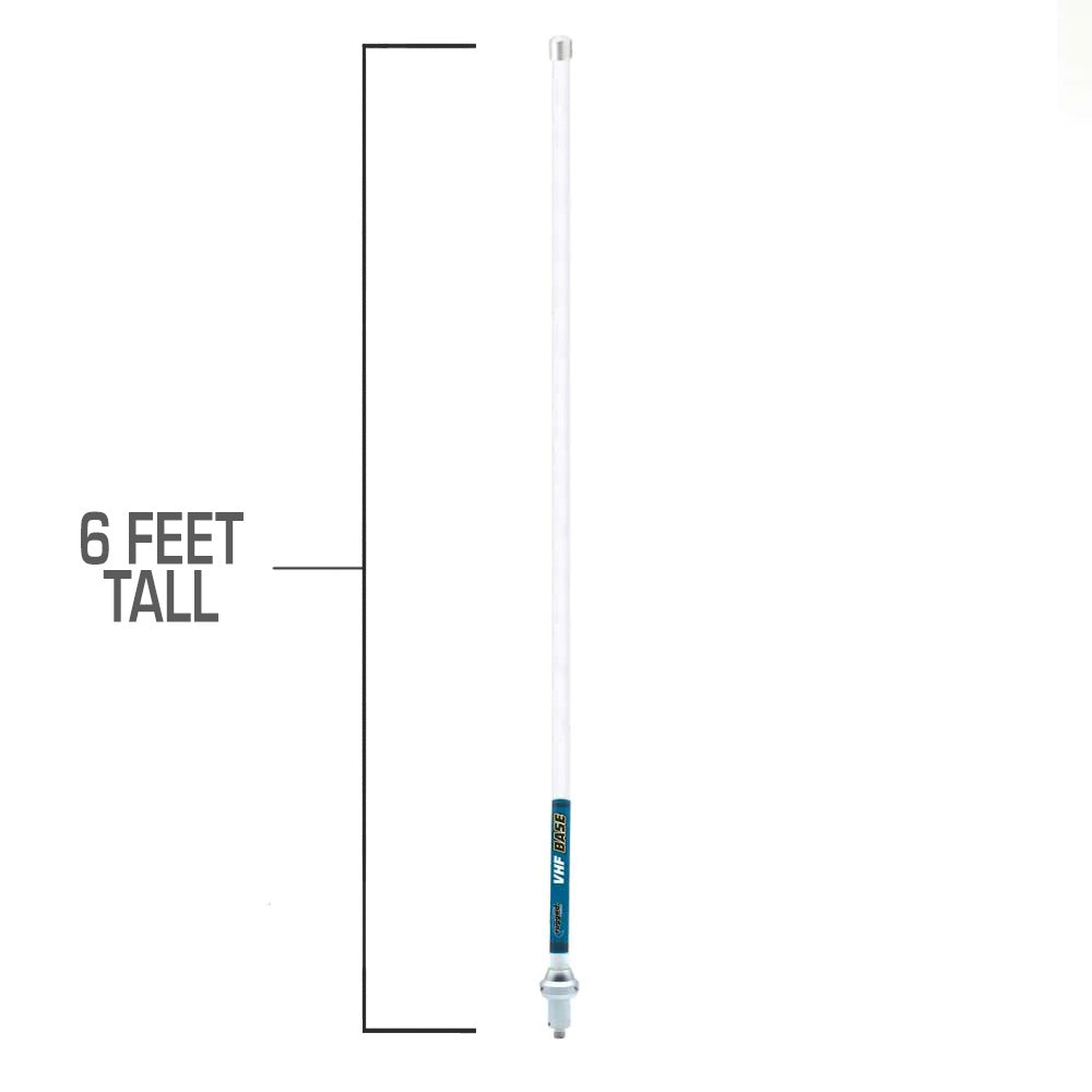 Rugged Radios VHF Fiberglass Base Camp Antenna VHF-BASE