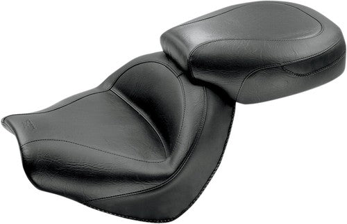 Mustang Black Wide Touring Two Piece Seat for 2004-2009 Honda VTX1300C 76191