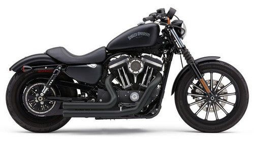 Cobra Speedster 909 Full Exhaust System Black #6704B Harley Davidson Sportster