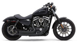 Cobra Speedster 909 Full Exhaust System Black #6704B Harley Davidson Sportster