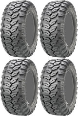 Four 4 Maxxis Ceros ATV Tires Set 2 Front 26x9-12 & 2 Rear 26x11-12 MU07