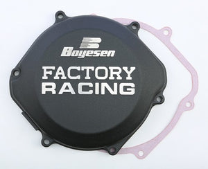 Boyesen Factory Clutch Cover Black Honda CR500R/CR250R 87-01 CC-02B