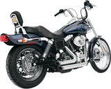 Vance & Hines ShortShots Staggered Exhaust Chrome for 91-05 Harley Davidson Dyna