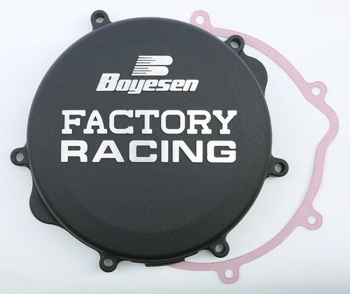 Boyesen Factory Clutch Cover Black Suzuki RM250 96-08 CC-22B