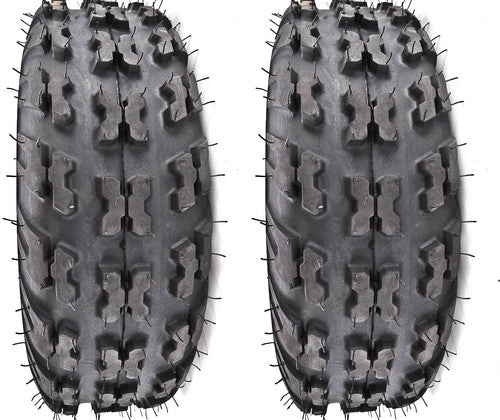 Pair 2 ITP Holeshot MXR6 20x6-10 ATV Tire Set 20x6x10 20-6-10