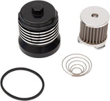 PC Flo Reusable Oil Filter Black/Polished #PCS4BC Harley Davidson
