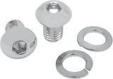 Mustang Chrome Seat Side Bolts 1/2in-13 Harley Softail FLST FLSTF FXST 78033