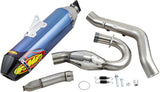 FMF 4.1 Full Exhaust w/MegaBomb Head Pipe Blue Yamaha YFZ450R EFI 09-25 044438