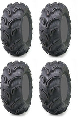Four 4 Maxxis Zilla ATV Tires Set 2 Front 27x9-12 & 2 Rear 27x11-12