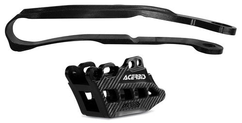Acerbis Black 2.0 Chain Guide/Slide Kit Kawasaki KX250F 17-18/KX450F 16-18