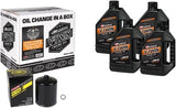 Maxima Quick Change Mineral Oil Kit Black 20W-50 #90-069014B Harley Davidson