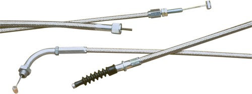 Motion Pro Armor Coat Braided Stainless Clutch Cable +8" Honda VTX1300 62-0426