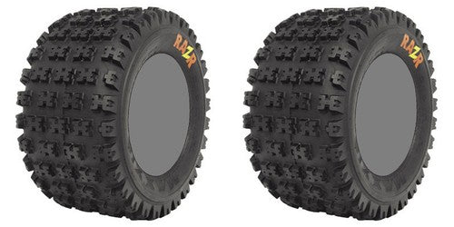 Pair 2 Maxxis Razr 20x11-10 ATV Tire Set 20x11x10 4 Ply 20-11-10