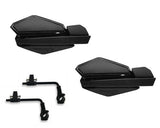 Powermadd Star Series Hand Guards Tri Mount Black Sportsman Scrambler Hawkeye