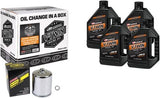 Maxima Quick Change Mineral Oil Kit Chrome 20W-50 #90-069014C Harley Davidson