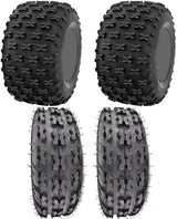 Four 4 ITP Holeshot MXR6 ATV Tires Set 2 Front 20x6-10 & 2 Rear 18x10-9