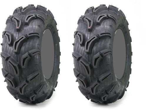 Pair 2 Maxxis Zilla 25x8-12 ATV Tire Set 25x8x12 25-8-12
