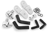 Mikuni Genuine HSR42 HSR45 EVO Big Twin Crankcase Breather Kit Chrome KHS-020