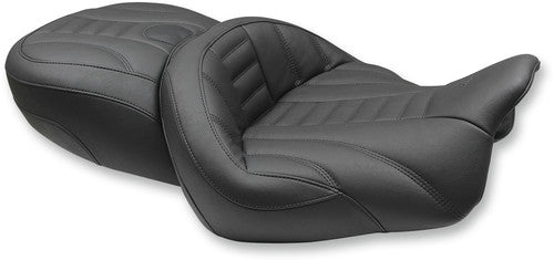 Mustang Deluxe Super Touring Seat for 2015-2021 Harley-Davidson Freewheeler FLRT