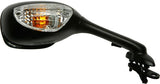 EMGO OEM Replacement Mirror Right Side Black for 06-09 Suzuki GSXR 600/750/1000