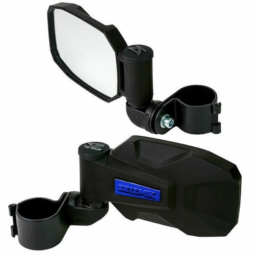 Kawasaki Teryx KRX1000 Side View Mirrors Seizmik Strike Blue 2020-2021