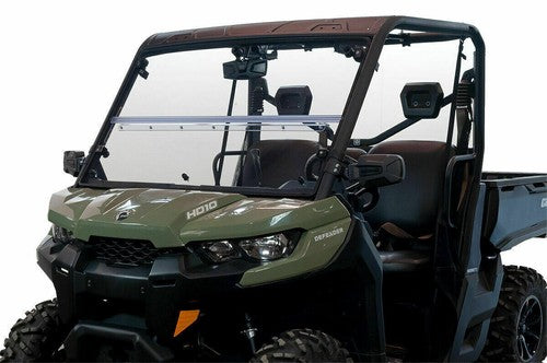 Can-Am Defender HD5 HD7 HD8 HD9 HD10 Front Folding Windshield 2016-2025 Seizmik