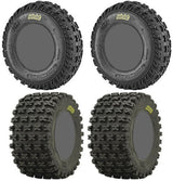 Four 4 ITP Holeshot HD ATV Tires Set 2 Front 22x7-10 & 2 Rear 20x11-9