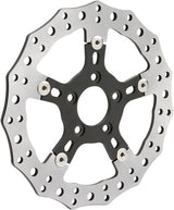 Arlen Ness Black Jagged Floating Front Brake Rotor 11.8" Harley Softail Touring